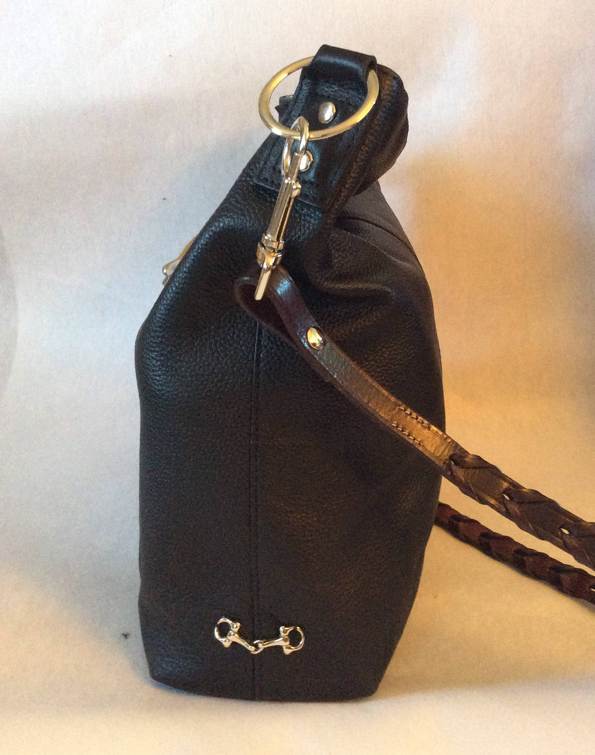 Equestrian Horse Purse Leather Horse Bit Tote Leather Handbag