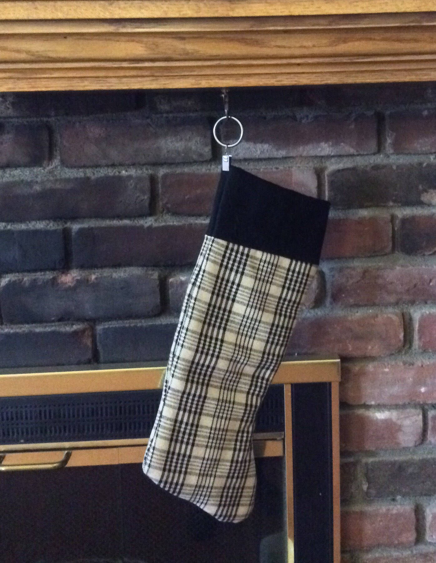 Equestrian Horse Holiday Stocking for Christmas Decor