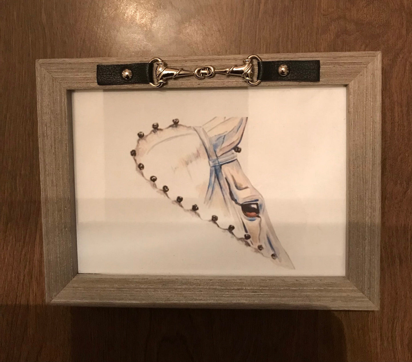 Equestrian Frame Horse Bit Picture Frame Gift