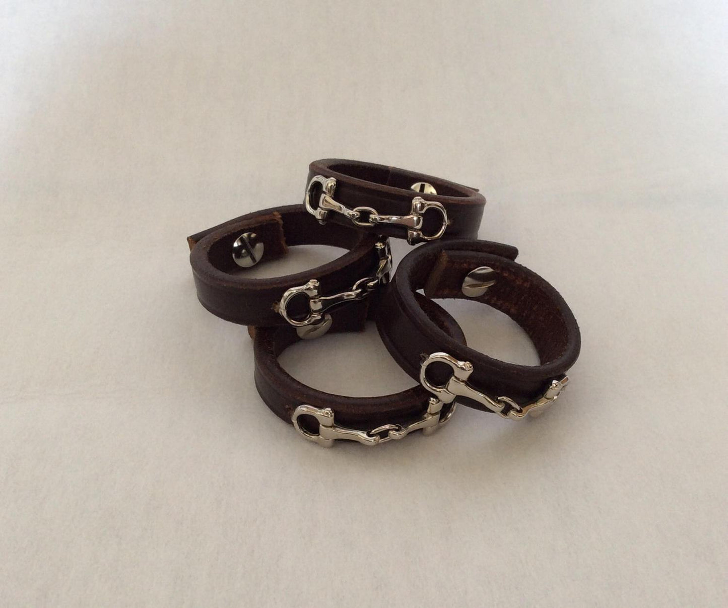 Equestrian Horse Gifts  Equestrian Napkin Rings Horse Table Equestrian Horse Bit  Horse Gift  Horse Table Setting Sustainably Sourced