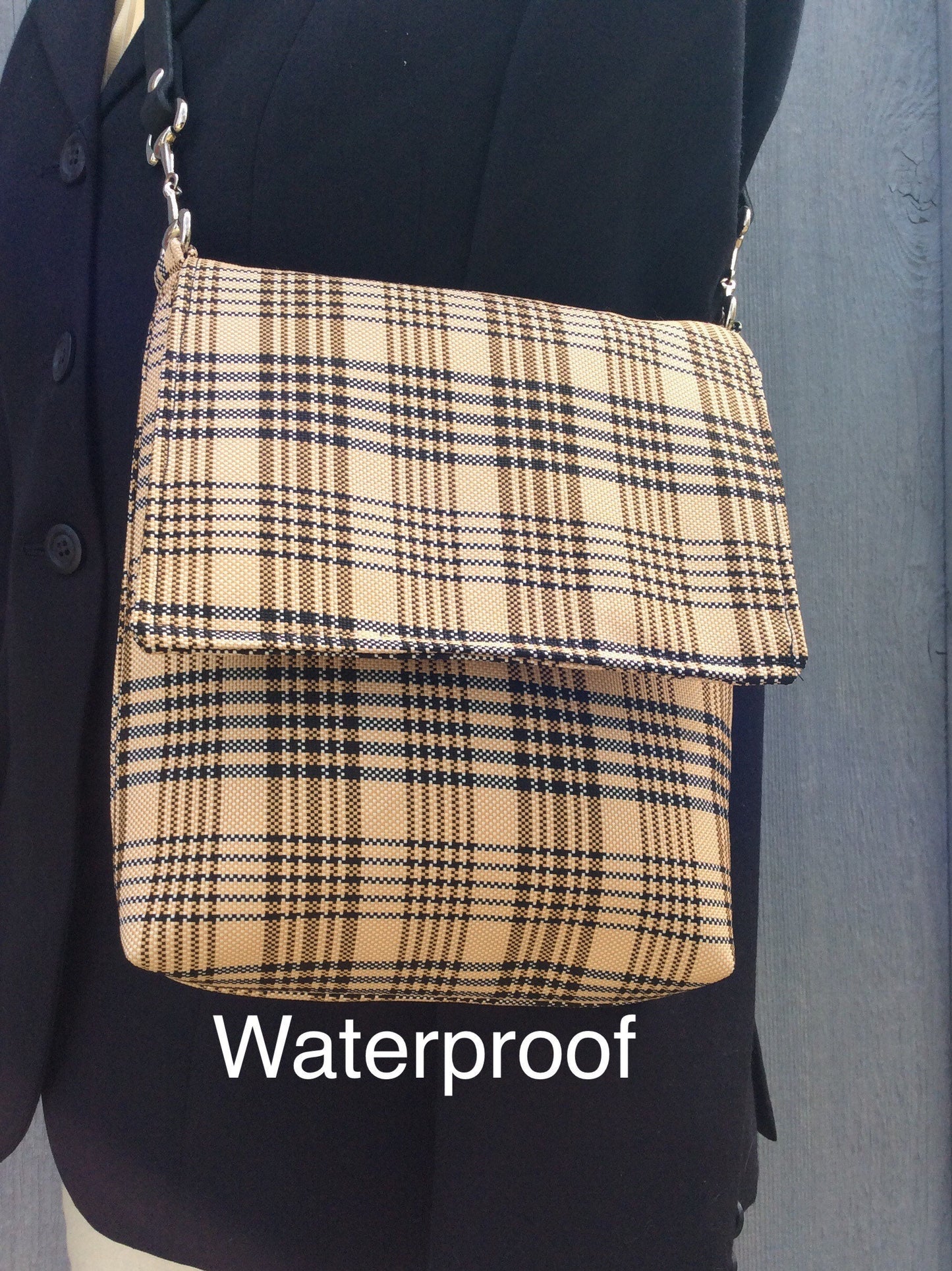 Waterproof Equestrian Purse Horse Handbag made from Famous Blanket Rain Sheet
