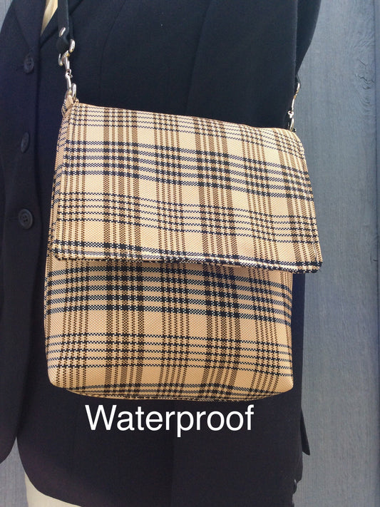 Waterproof Equestrian Purse Horse Handbag made from Famous Blanket Rain Sheet
