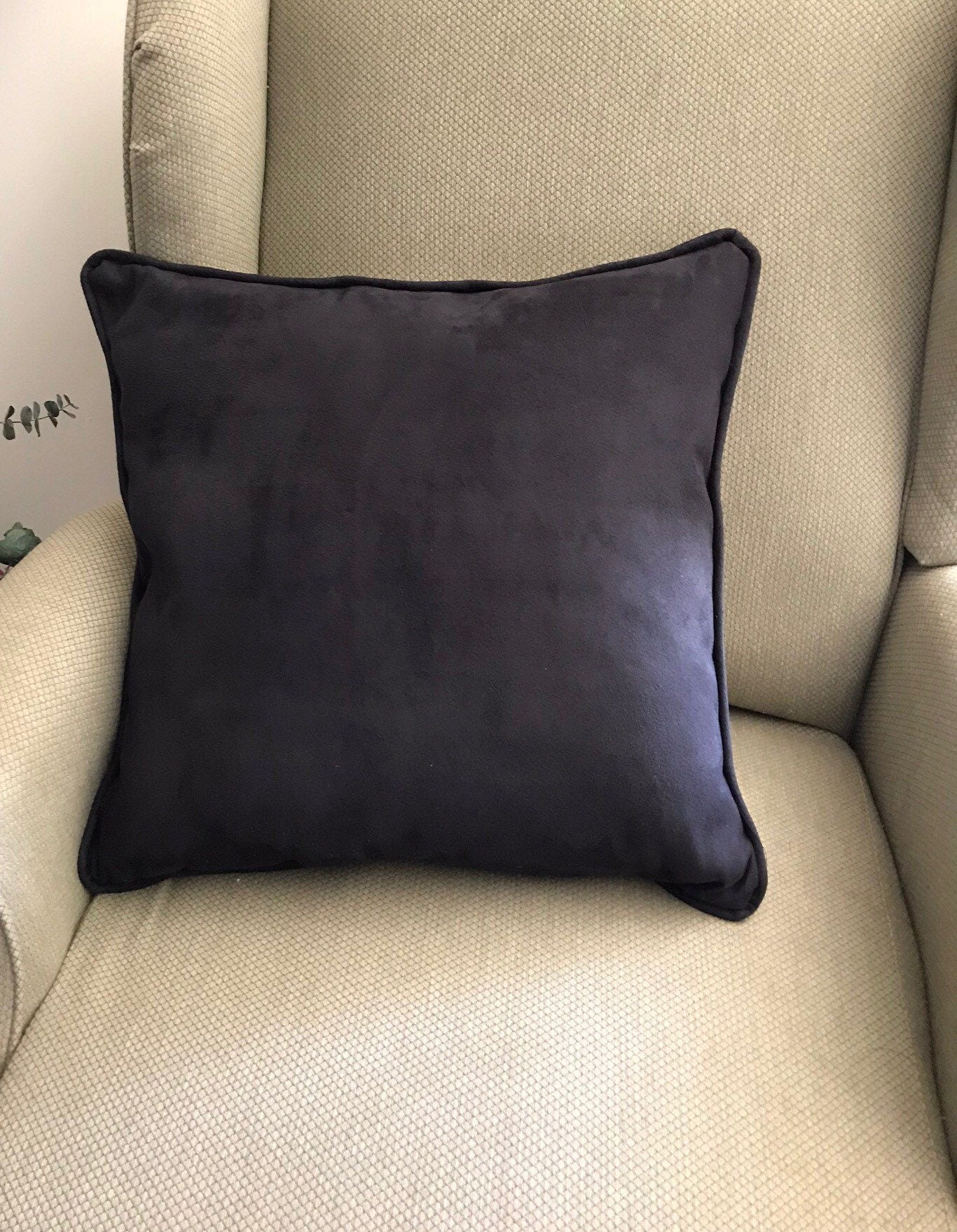 Equestrian Horse Pillow Equestrian Decor Tan  and Black Plaid Horse Blanket Pillow