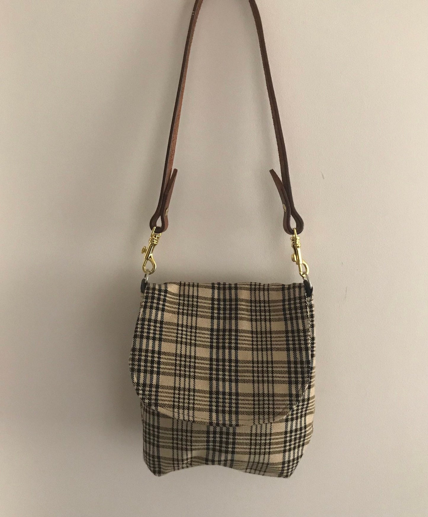 Equestrian Purse Horse Purse Horse Handbag made from Famous Plaid Blanket