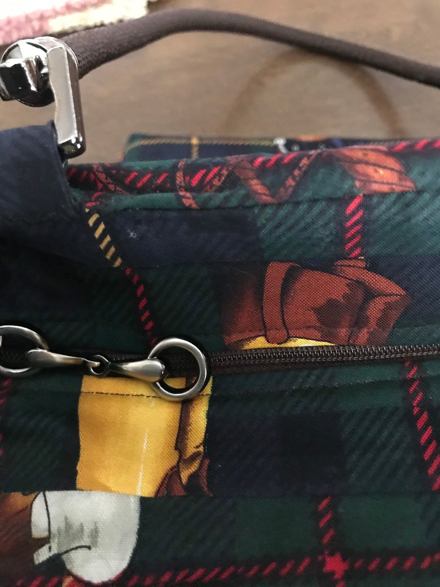 Equestrian Horse Purse Waterproof Tote HandBag Foxhunt