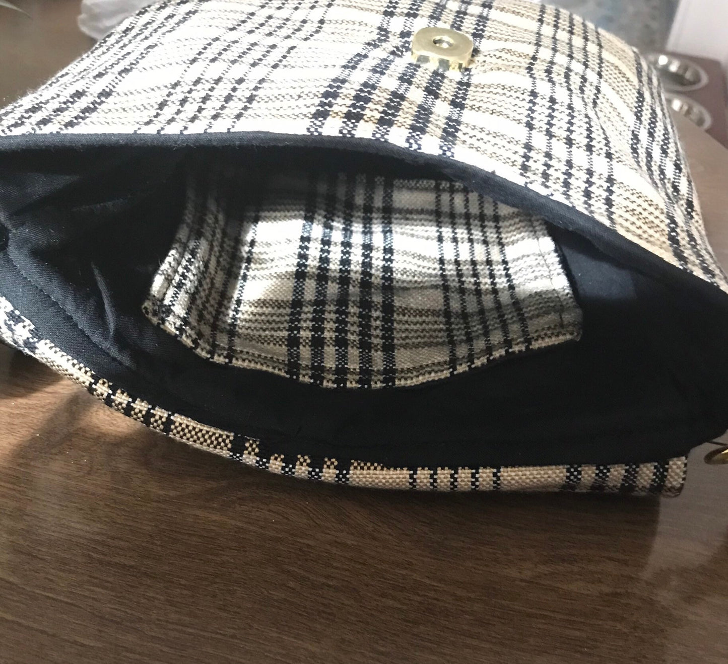 Equestrian Handbag Purse Horse Famous Plaid Blanket
