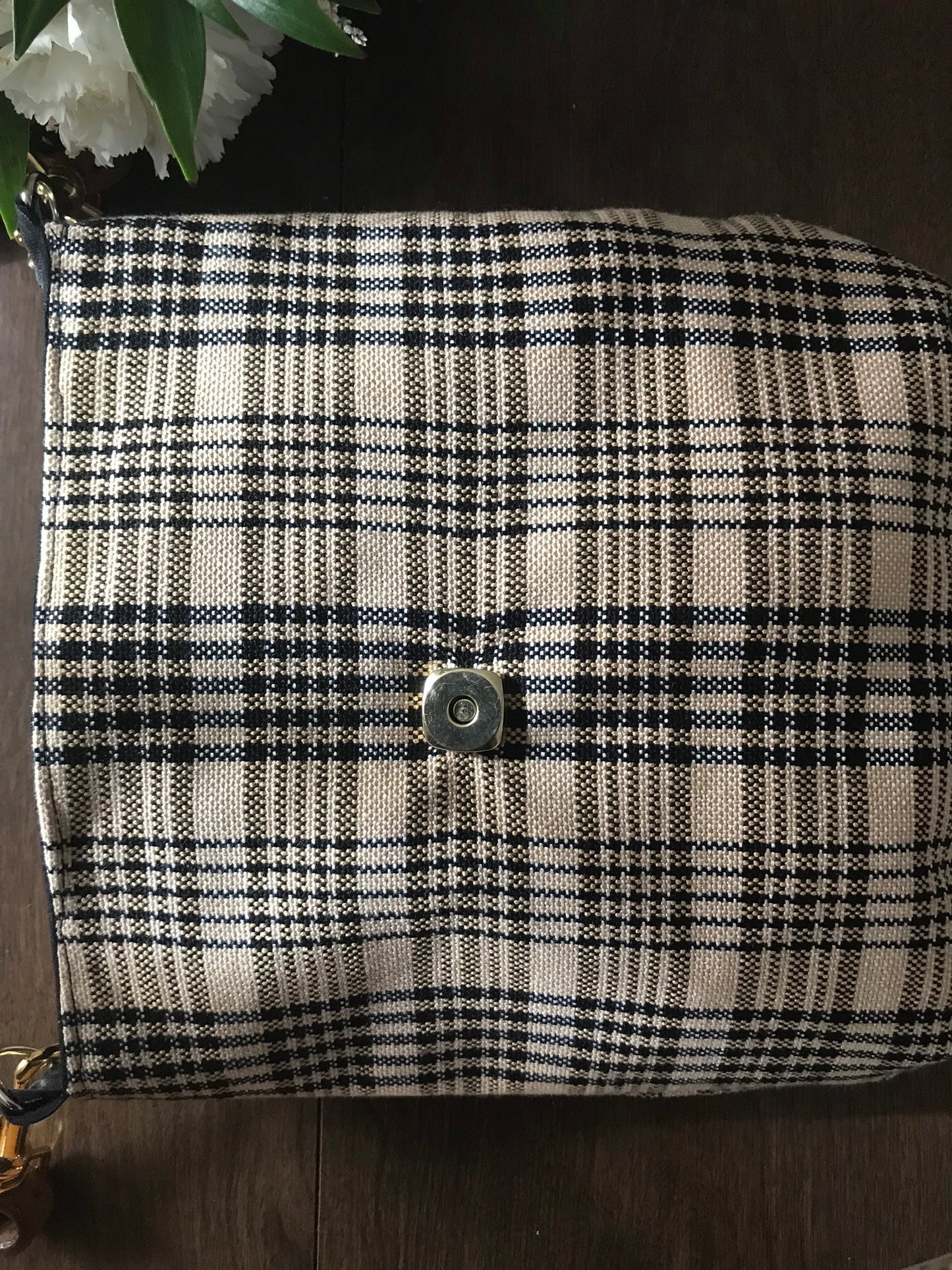 Equestrian Handbag Purse Horse Famous Plaid Blanket