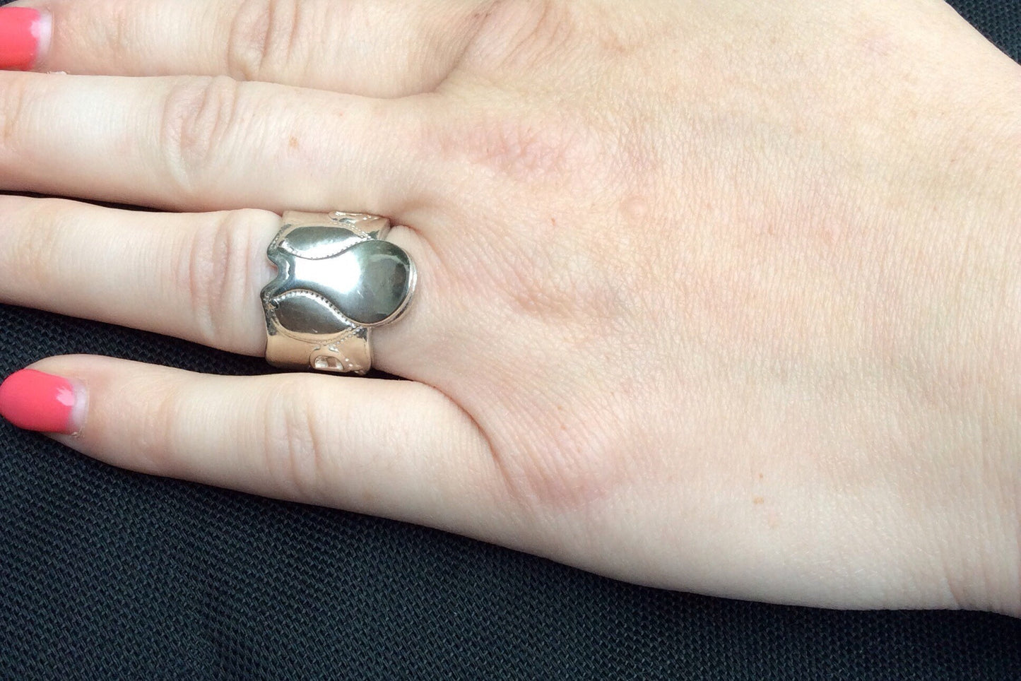 Sterling Saddle Ring Horse Ring Equestrian Ring Sterling Silver Equestrian Jewelry Valentines Gift