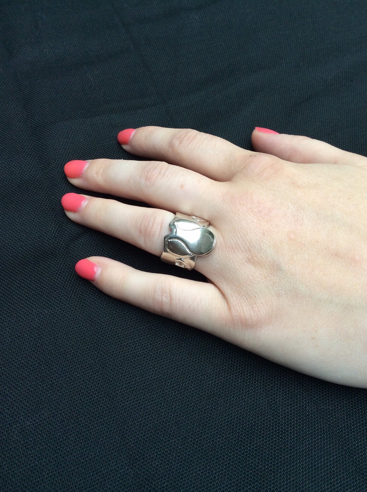 Sterling Saddle Ring Horse Ring Equestrian Ring Sterling Silver Equestrian Jewelry Valentines Gift