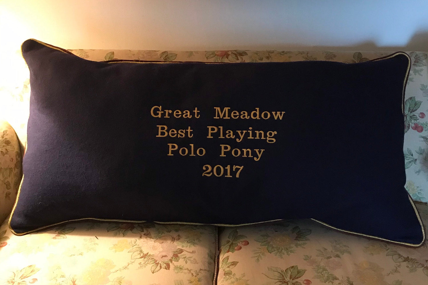 Custom Horse Pillows Equestrian Pillows from Horse Blankets and Award  Coolers Horse Show Prize