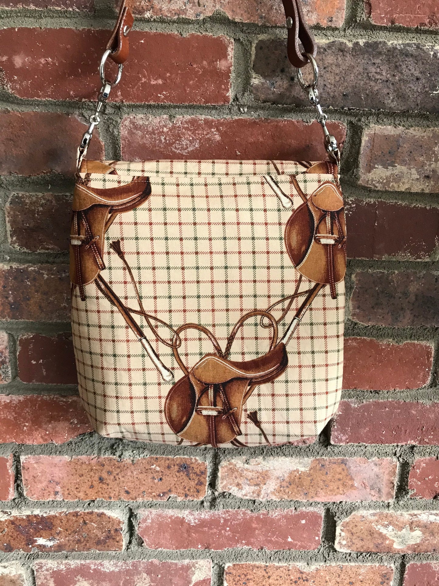 Equestrian Handbag Ralph Lauren Purse English Saddle Tote