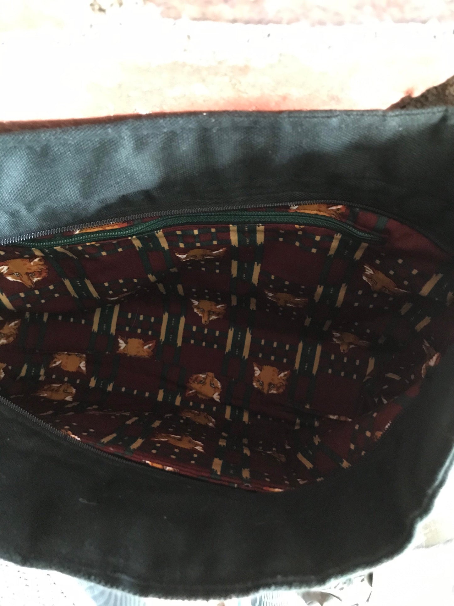 Fox Hunt Purse Equestrian Horse Handbag Purse