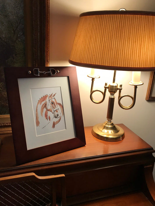 Equestrian Horse Bit Picture Frame 8x10