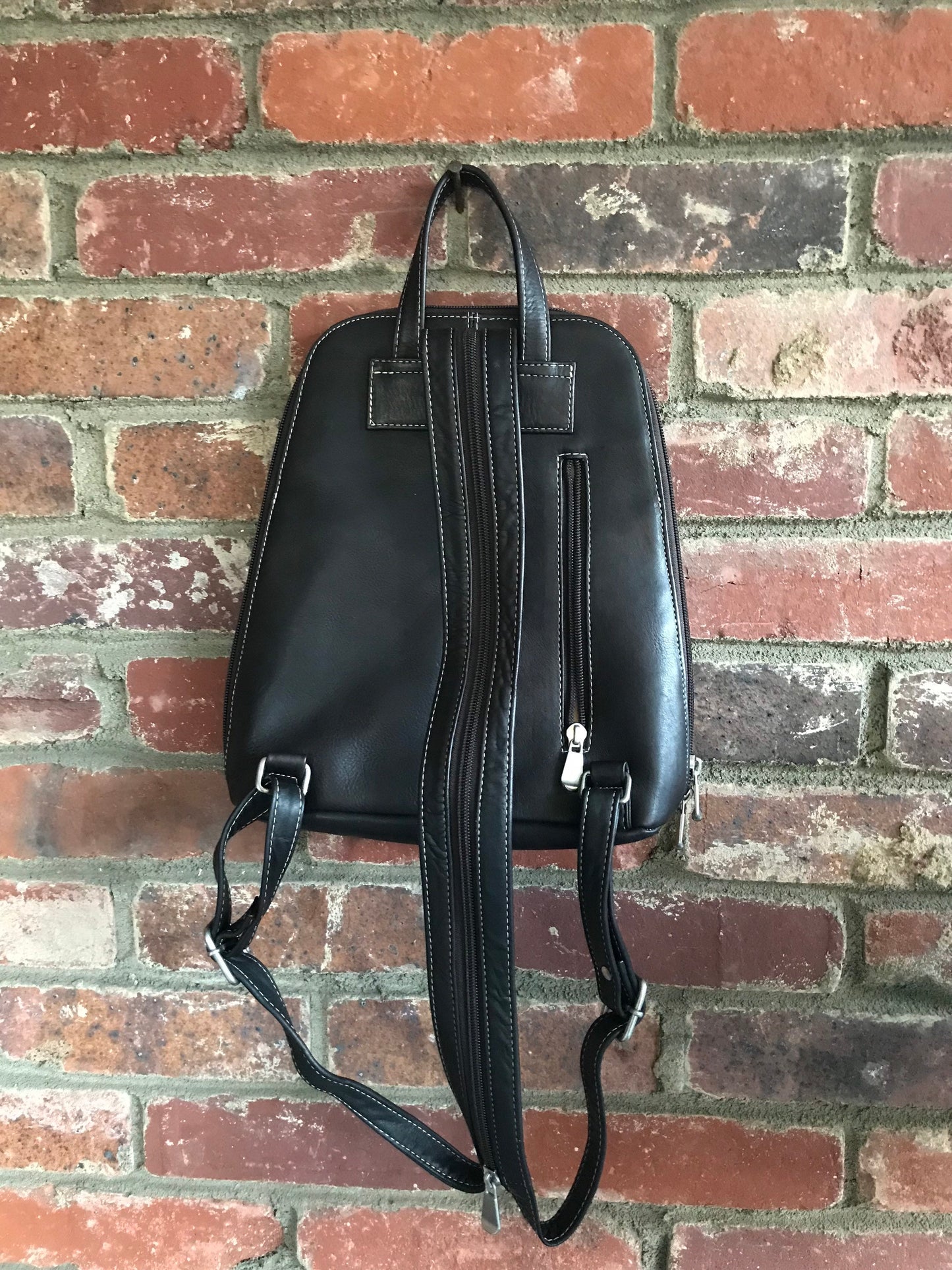 Horse Leather Backpack Equestrian Backpack Mini Backpack