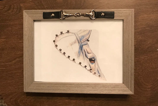 Equestrian Frame Horse Bit Picture Frame Gift