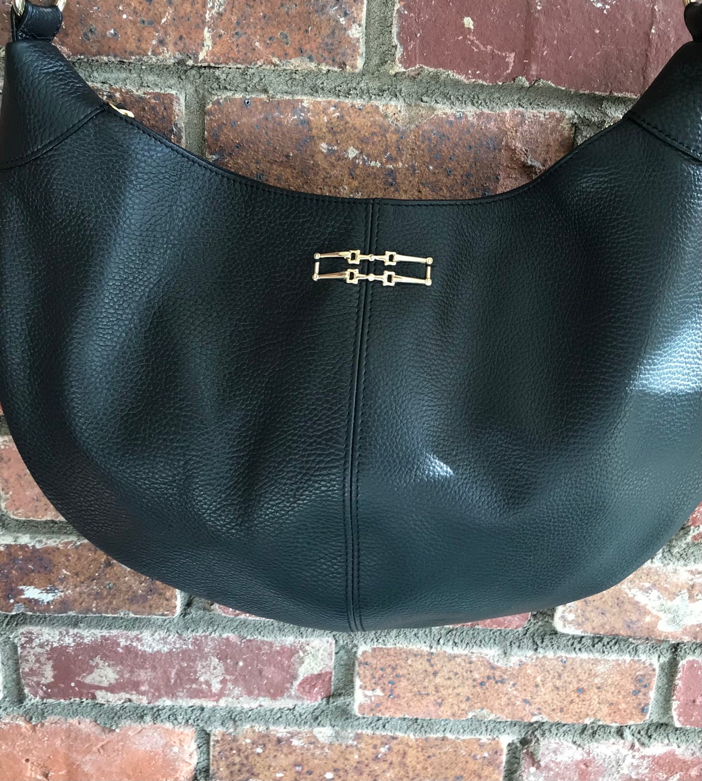 Equestrian Leather Horse Saddlebag Purse