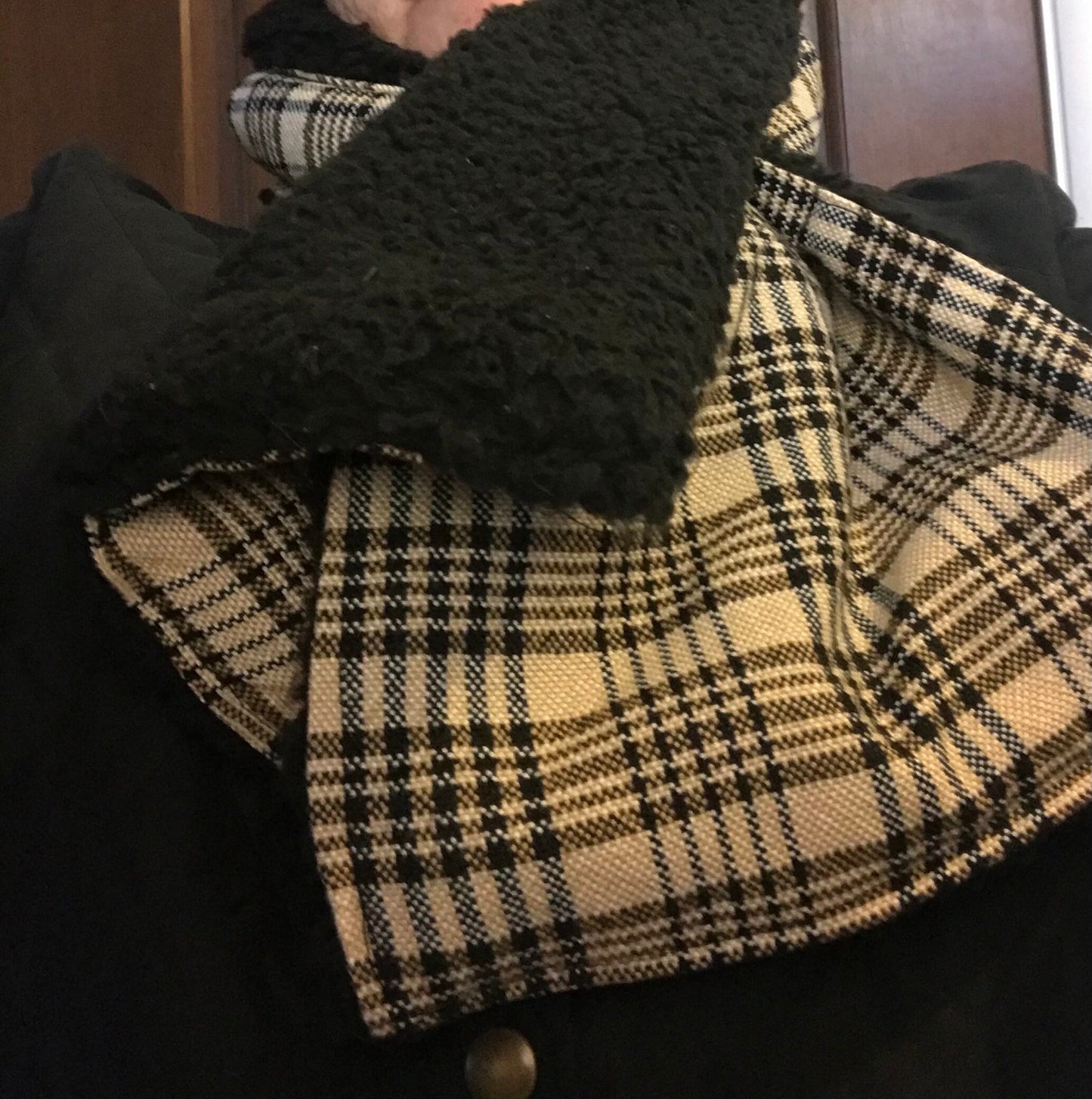 Equestrian Horse Winter Scarf Sustainable Horse Snood Made from Famous Horse Blanket