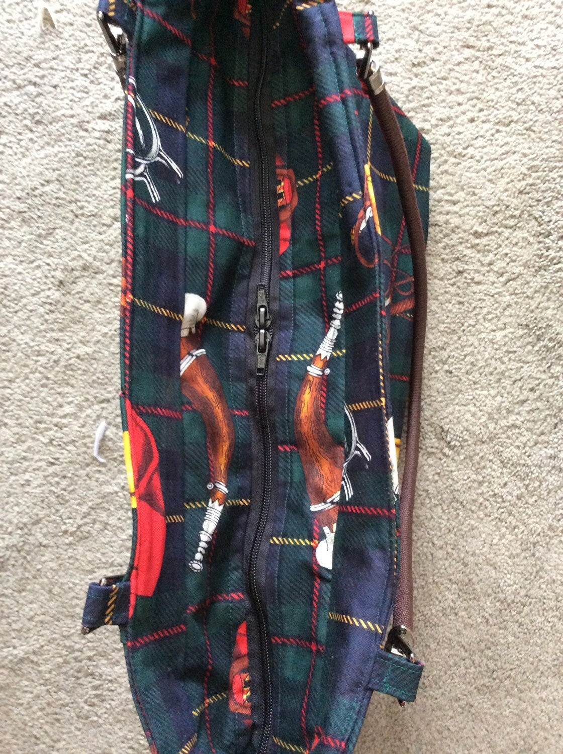 Equestrian Horse Purse Waterproof Tote HandBag Foxhunt