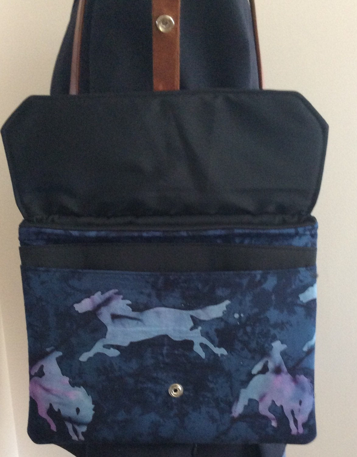 Horse Equestrian  Cowboy IPad Tablet Padded Case Handbag Purse